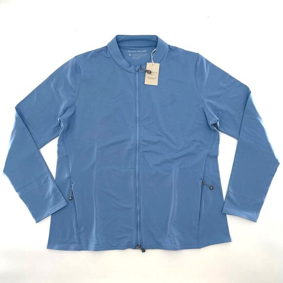 PETER MILLAR  Katy Full-Zip Layer golf t-shirt Large - Picture 5 of 10